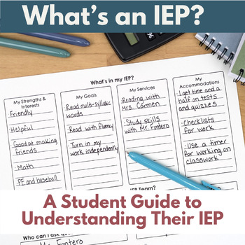 What's an IEP? Self-Determination & Self-Advocacy Through Teaching About IEPs